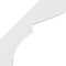 Ekena Millwork 5-in. W x 18-in. D x 18-in. H Monterey Architectural Grade PVC Knee Brace BRCP05X18X18MON - alternate 2